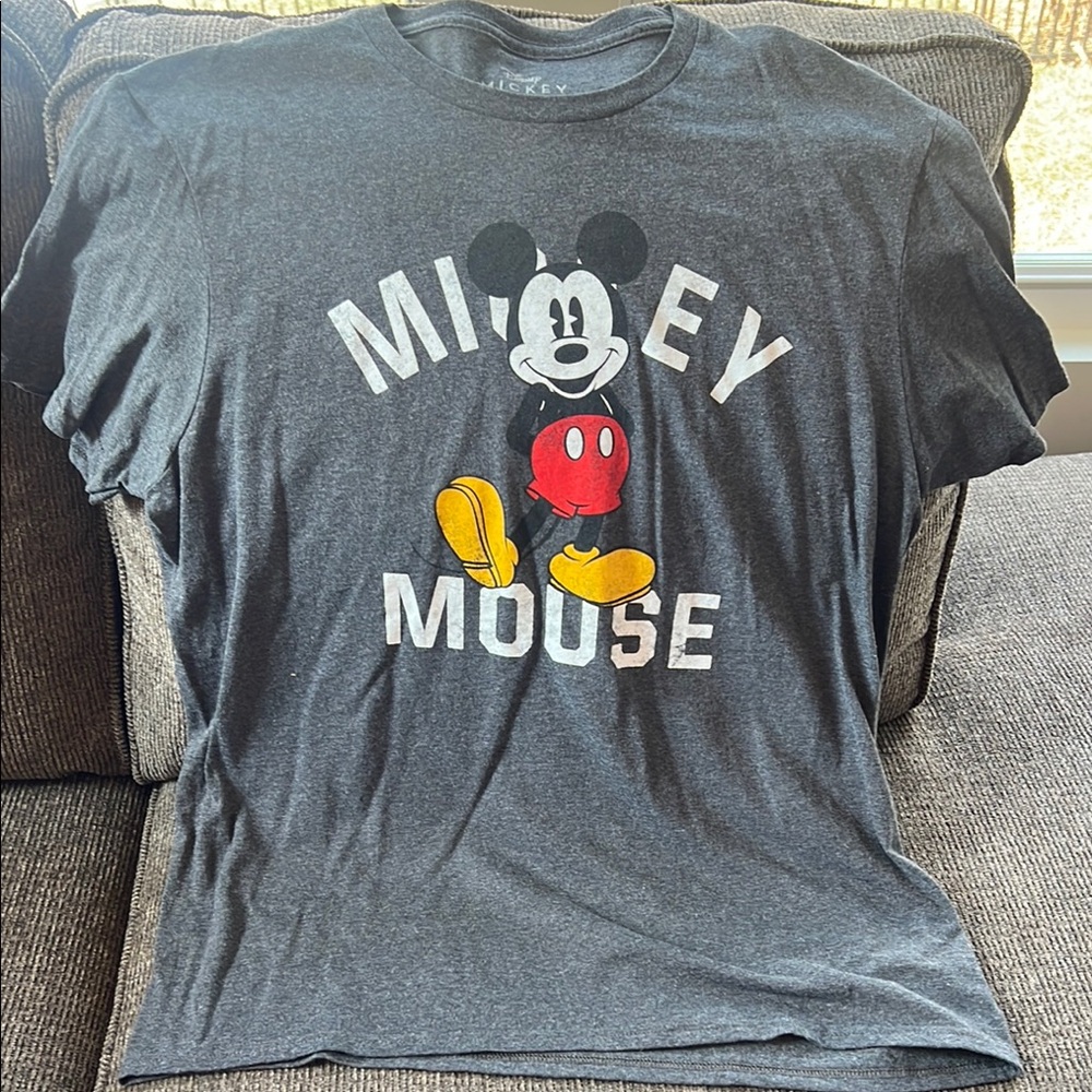 Disney Mickey Mouse Gray T-Shirt